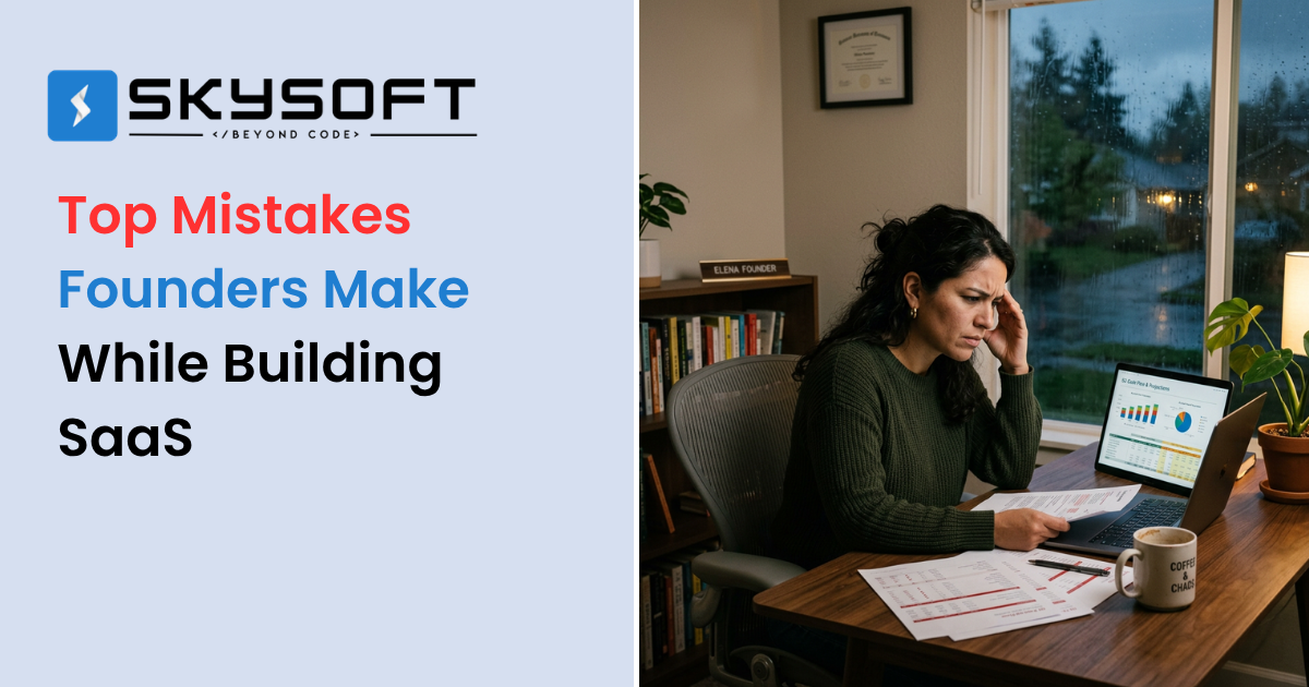 Top Mistakes Founders Make While Building SaaS